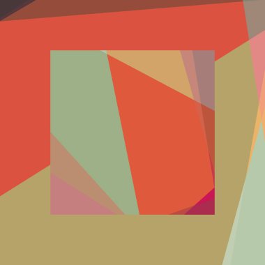 Soyut hesaplama rengi Polygones arkaplan çizimi