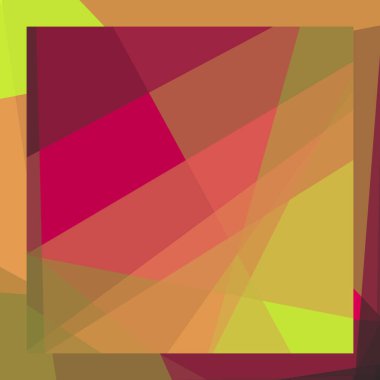 Soyut hesaplama rengi Polygones arkaplan çizimi