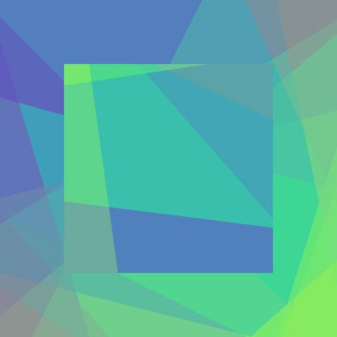 Soyut hesaplama rengi Polygones arkaplan çizimi