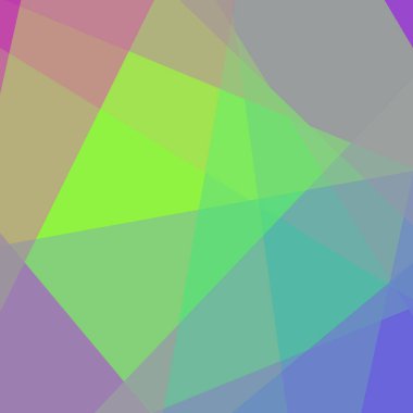 Soyut hesaplama rengi Polygones arkaplan çizimi