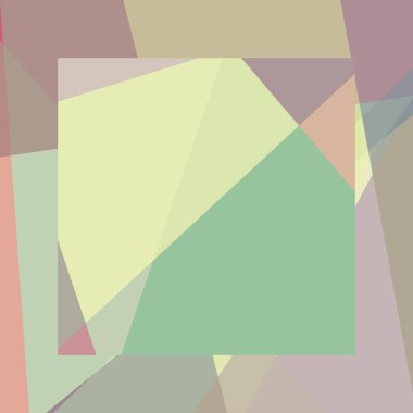 Soyut hesaplama rengi Polygones arkaplan çizimi