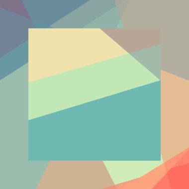 Soyut hesaplama rengi Polygones arkaplan çizimi