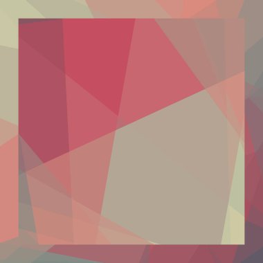 Soyut hesaplama rengi Polygones arkaplan çizimi