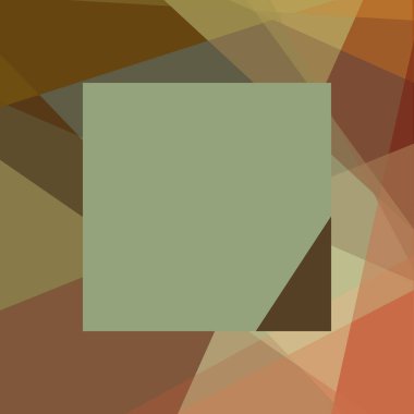 Soyut hesaplama rengi Polygones arkaplan çizimi