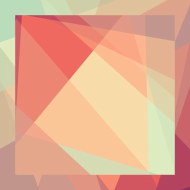 Soyut hesaplama rengi Polygones arkaplan çizimi