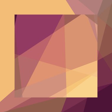 Soyut hesaplama rengi Polygones arkaplan çizimi