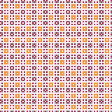 Soyut çapraz desenli üretken hesaplama sanatı çizimi