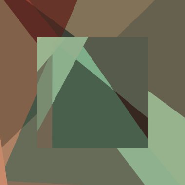 Soyut hesaplama rengi Polygones arkaplan çizimi