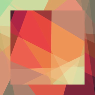 Soyut hesaplama rengi Polygones arkaplan çizimi