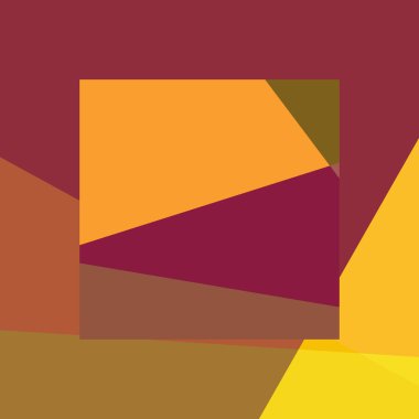 Soyut hesaplama rengi Polygones arkaplan çizimi