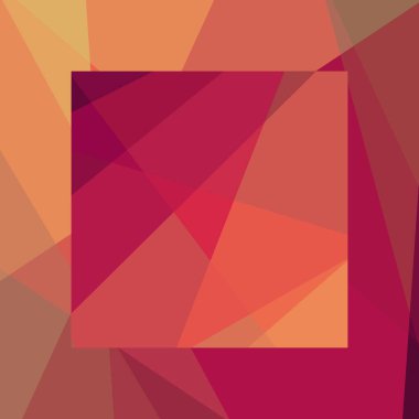 Soyut hesaplama rengi Polygones arkaplan çizimi