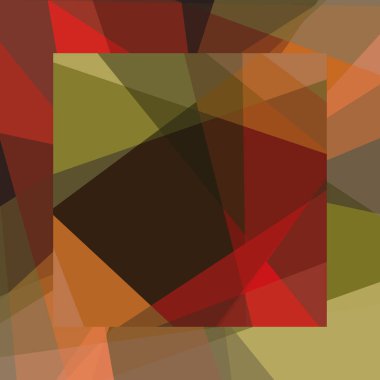 Soyut hesaplama rengi Polygones arkaplan çizimi