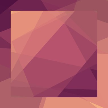 Soyut hesaplama rengi Polygones arkaplan çizimi