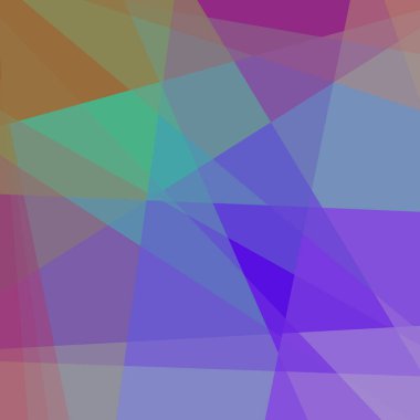 Soyut hesaplama rengi Polygones arkaplan çizimi