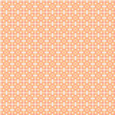 Soyut çapraz desenli üretken hesaplama sanatı çizimi