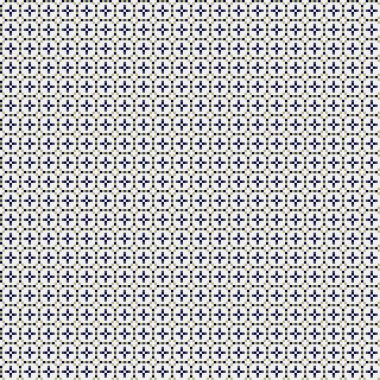 Soyut çapraz desenli üretken hesaplama sanatı çizimi