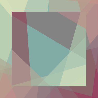 Soyut hesaplama rengi Polygones arkaplan çizimi