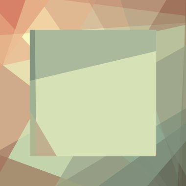 Soyut hesaplama rengi Polygones arkaplan çizimi