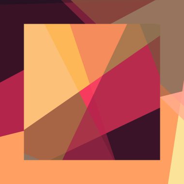 Soyut hesaplama rengi Polygones arkaplan çizimi