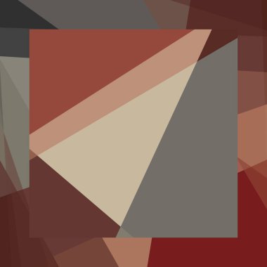 Soyut hesaplama rengi Polygones arkaplan çizimi