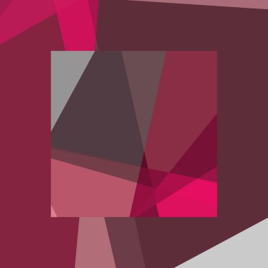 Soyut hesaplama rengi Polygones arkaplan çizimi