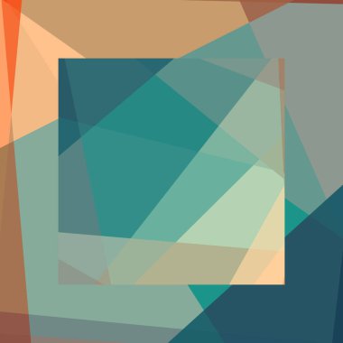 Soyut hesaplama rengi Polygones arkaplan çizimi