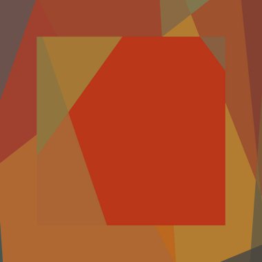 Soyut hesaplama rengi Polygones arkaplan çizimi