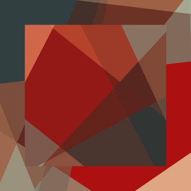 Soyut hesaplama rengi Polygones arkaplan çizimi