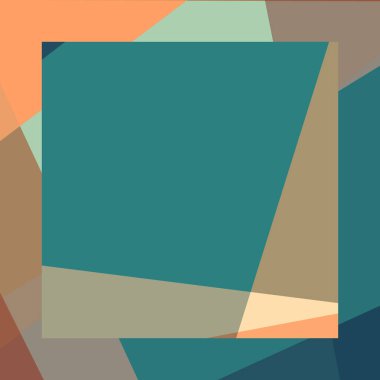 Soyut hesaplama rengi Polygones arkaplan çizimi