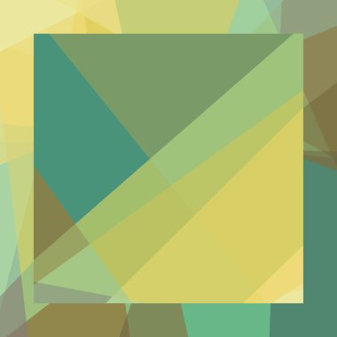 Soyut hesaplama rengi Polygones arkaplan çizimi