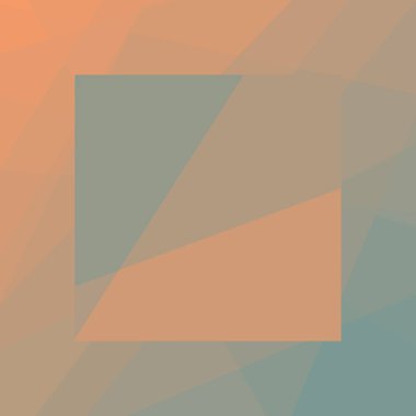 Soyut hesaplama rengi Polygones arkaplan çizimi