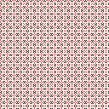 Soyut çapraz desenli üretken hesaplama sanatı çizimi