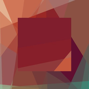 Soyut hesaplama rengi Polygones arkaplan çizimi