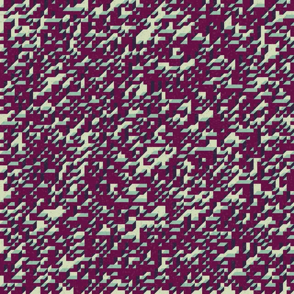 Edward Zajec 'in 1971' deki Il Cubo 'sunun uygulanması. Esasen 8 taştan oluşan bir Truchet fayans seti ve yerleştirme sanatı illüstrasyonu için kurallar