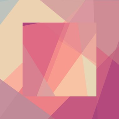 Soyut hesaplama rengi Polygones arkaplan çizimi