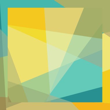 Soyut hesaplama rengi Polygones arkaplan çizimi