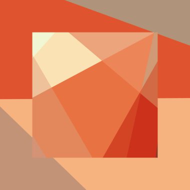 Soyut hesaplama rengi Polygones arkaplan çizimi