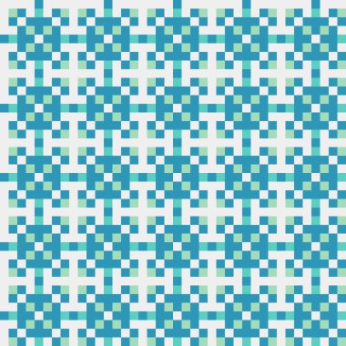 Soyut çapraz desenli üretken hesaplama sanatı çizimi