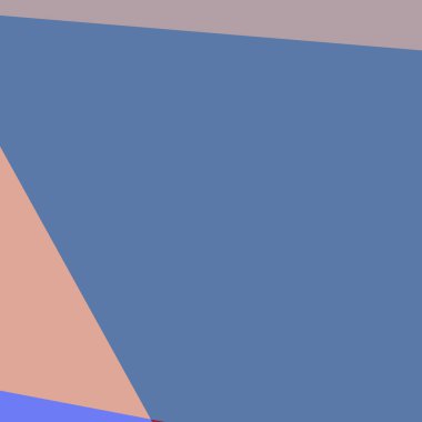 Geometrik soyutlama üretken sanat arkaplan çizimi