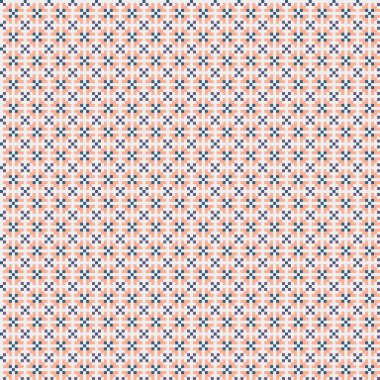 Soyut çapraz desenli üretken hesaplama sanatı çizimi