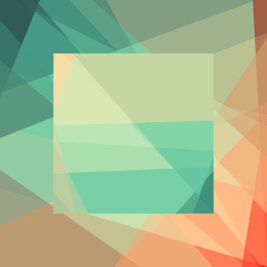 Soyut hesaplama rengi Polygones arkaplan çizimi