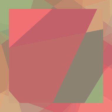 Soyut hesaplama rengi Polygones arkaplan çizimi