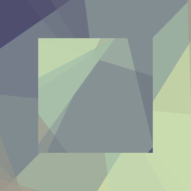 Soyut hesaplama rengi Polygones arkaplan çizimi