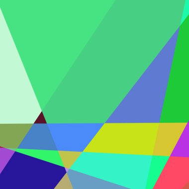 Geometrik soyutlama üretken sanat arkaplan çizimi