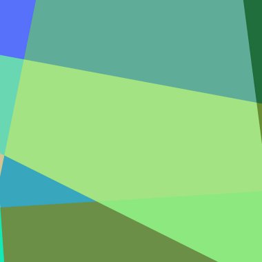 Geometrik soyutlama üretken sanat arkaplan çizimi