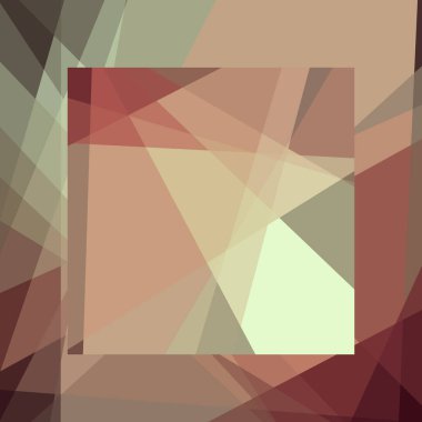 Soyut hesaplama rengi Polygones arkaplan çizimi