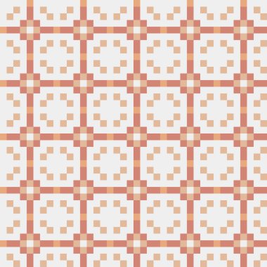 Soyut çapraz desenli üretken hesaplama sanatı çizimi