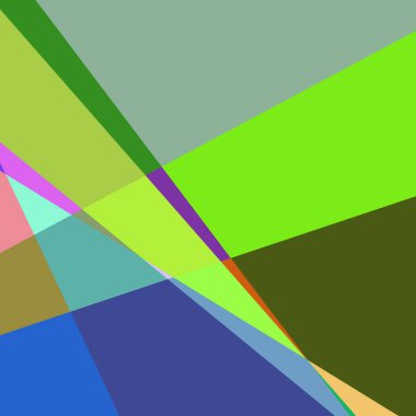 Geometrik soyutlama üretken sanat arkaplan çizimi