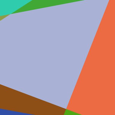 Geometrik soyutlama üretken sanat arkaplan çizimi