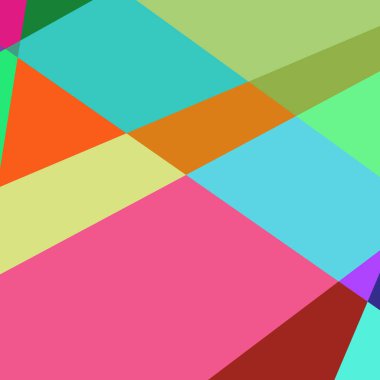 Geometrik soyutlama üretken sanat arkaplan çizimi